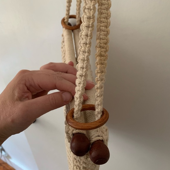 Vintage macrame bag - Picture 3 of 6